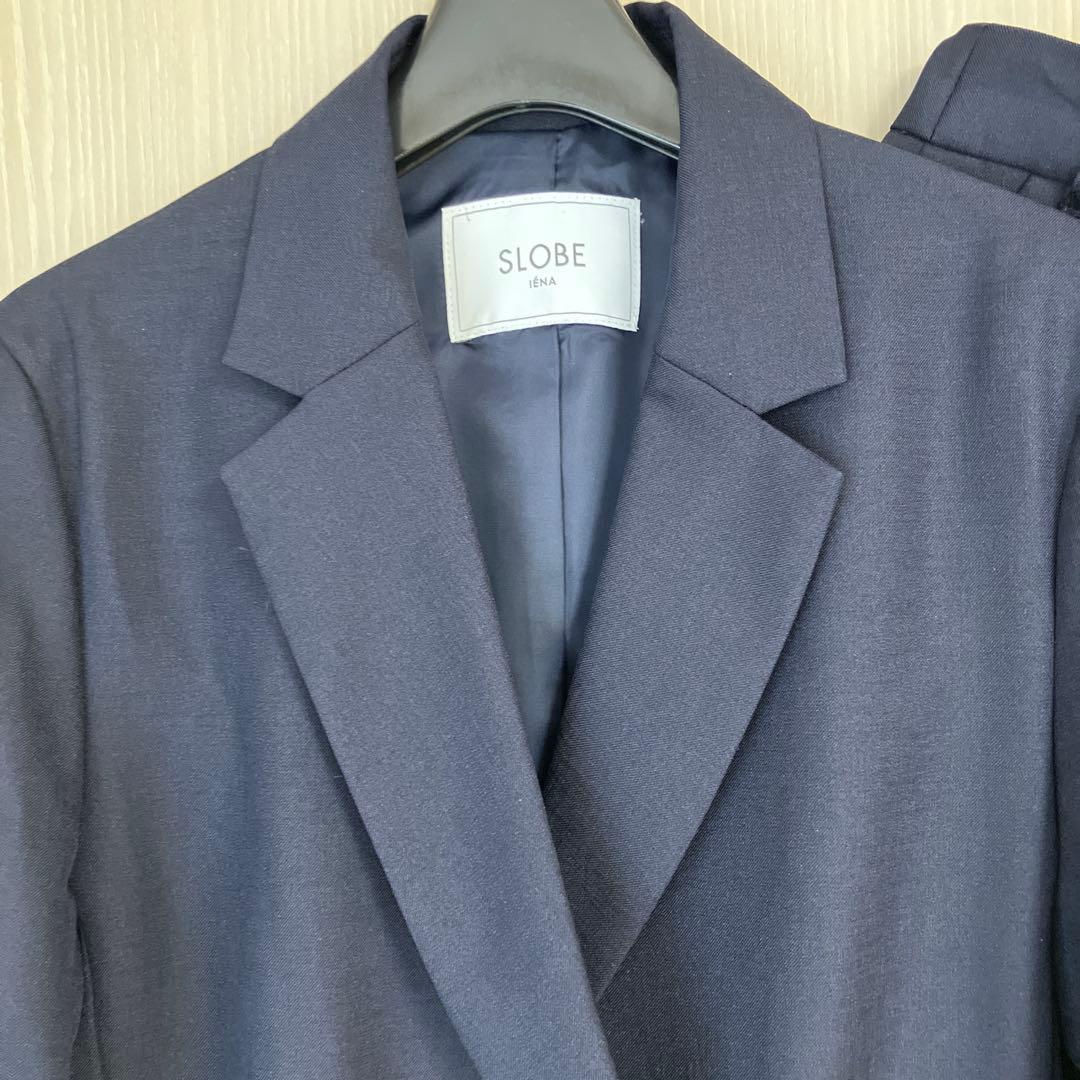 SLOBE IENA パンツスーツ　ネイビー　38