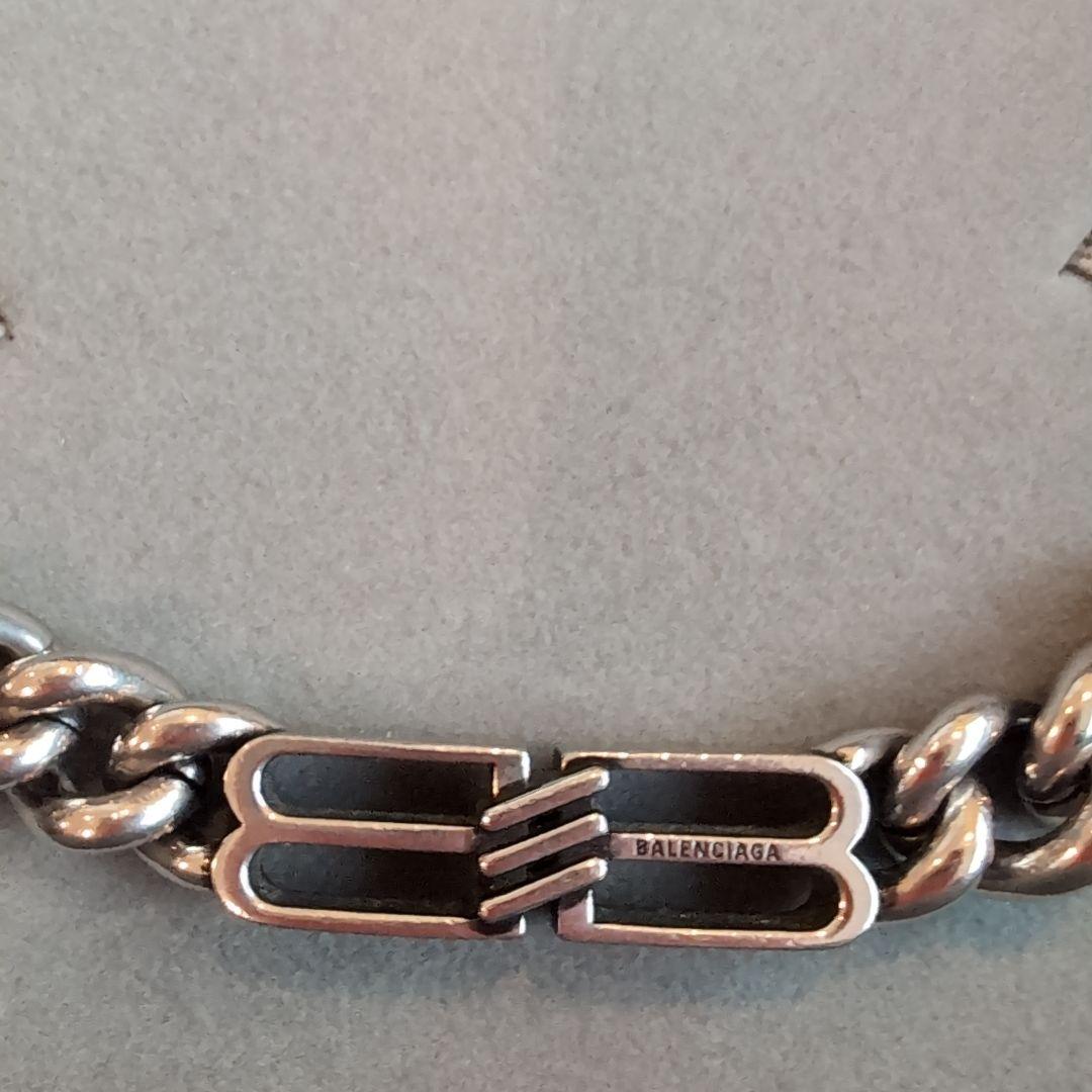 BB ICON グルメットネックレス　　BALENCIAGA チェーンネックレス