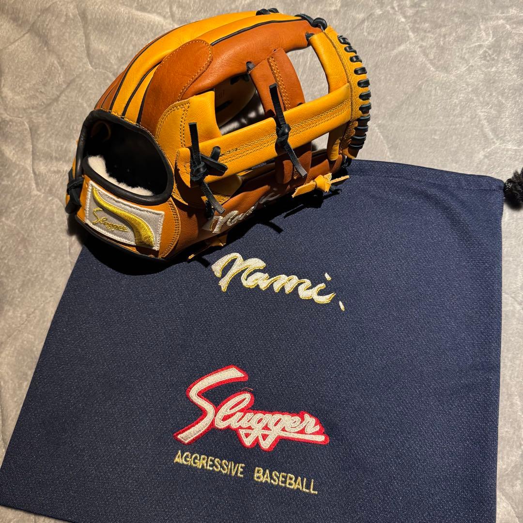 お*う様 久保田スラッガー SLUGGER 東京支店 限定グラブ 今浪モデル A