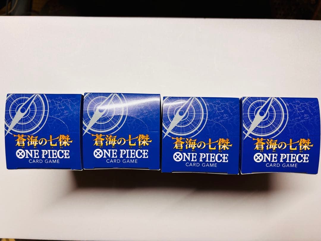 ONE PIECE 蒼海の七傑4BOX 未開封　テープ付き
