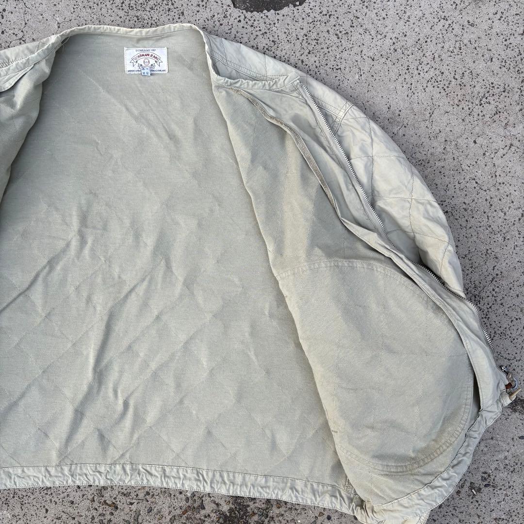 こ*く様 90s Armani jeans ma1 ボンバージャケット　イタリア