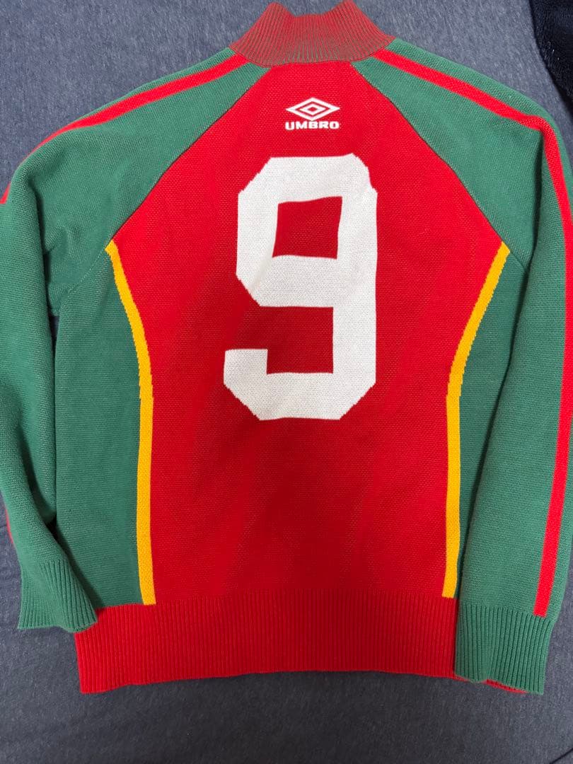 断*男様 Supreme x Umbro Zip Up Sweater \"Red