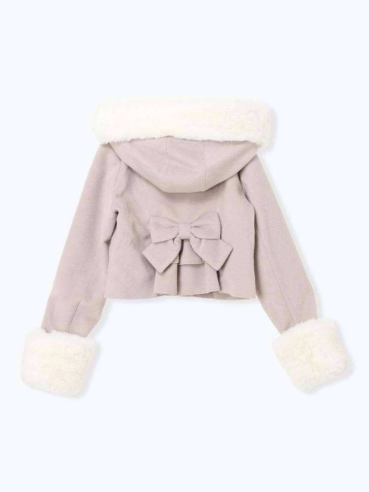 [NOEMIE]新品ヨークフリルドーリーショートコート