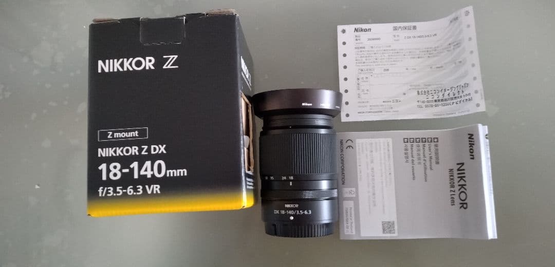 【極上品】　NIKKOR Z DX 18-140mm f/3.5-6.3 VR