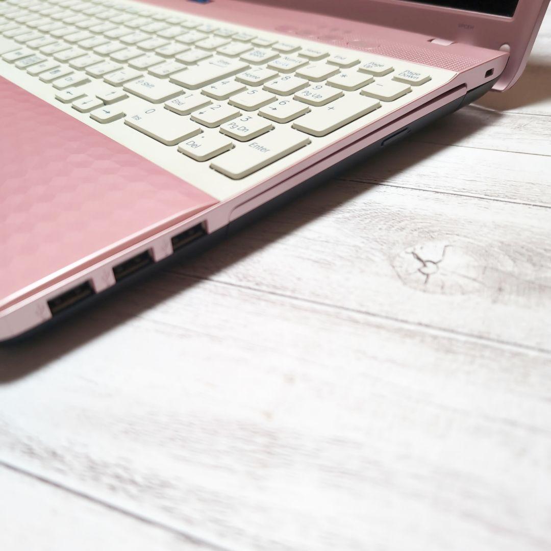 SONYノートパソコン人気VAIOピンク✨ブルーレイWEBカメラ大容量680GB