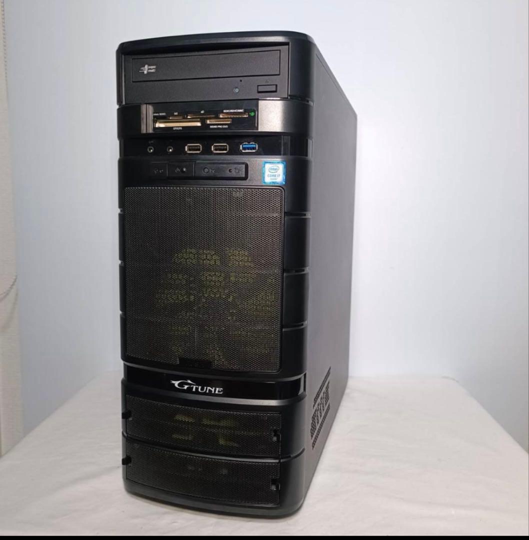 【ゲーミングPCフルセット】i5 7500 GTX1060 Office搭載