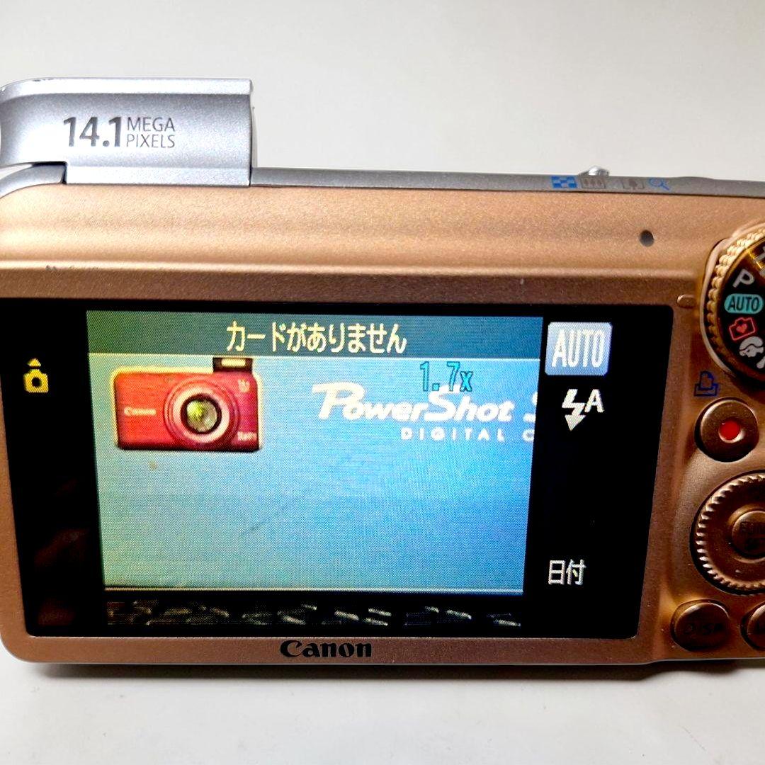 Canon PowerShot SX210 IS 動作撮影再生確認済 現状品