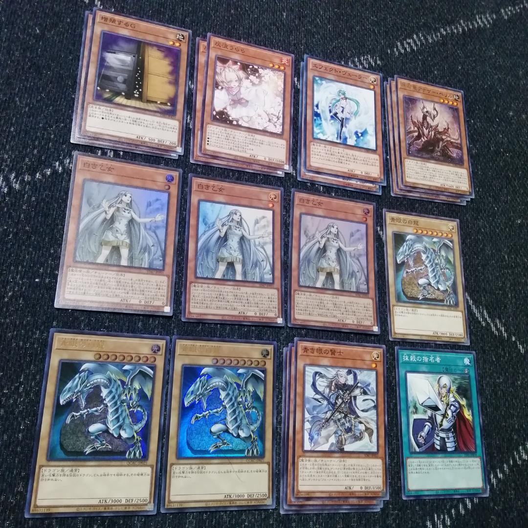 遊戯王　原石　青眼　デッキ　原石の皇脈　赤き竜　聖王の粉砕　[04154]