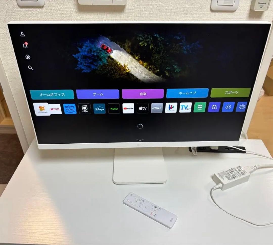 LG スマートモニター　25SR50F-W