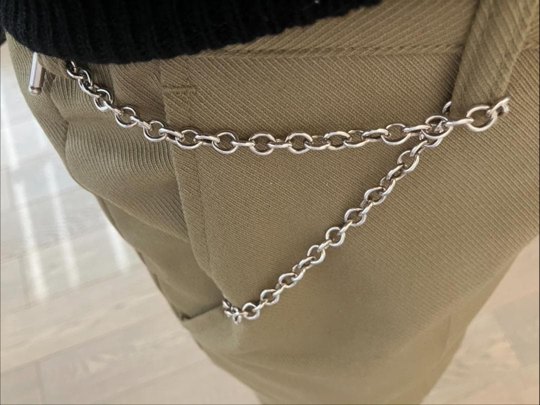 ⭐美品⭐　ヴィンテージ ティファニー Tバー 懐中時計チェーン キーチェーン