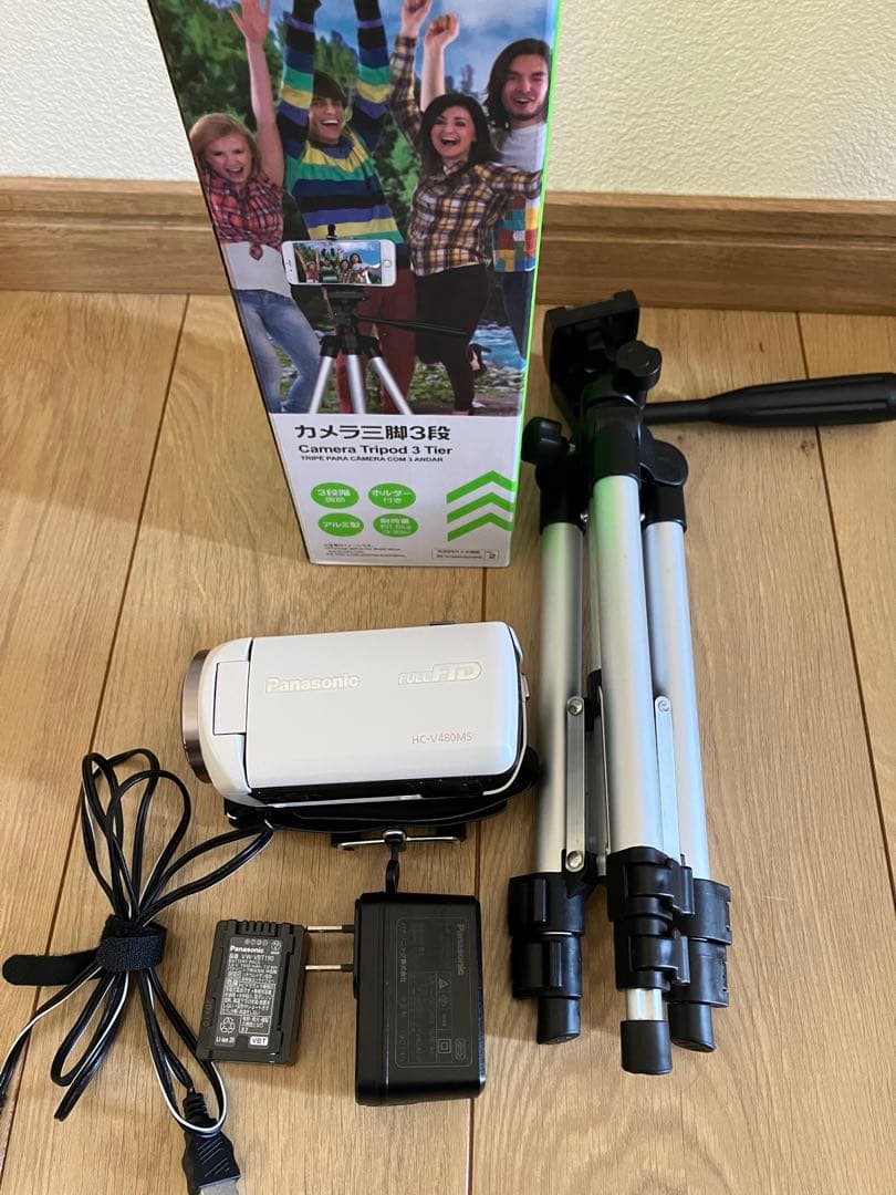 最終値下げ‼︎ 美品　Panasonic HC-V480MS ビデオカメラ