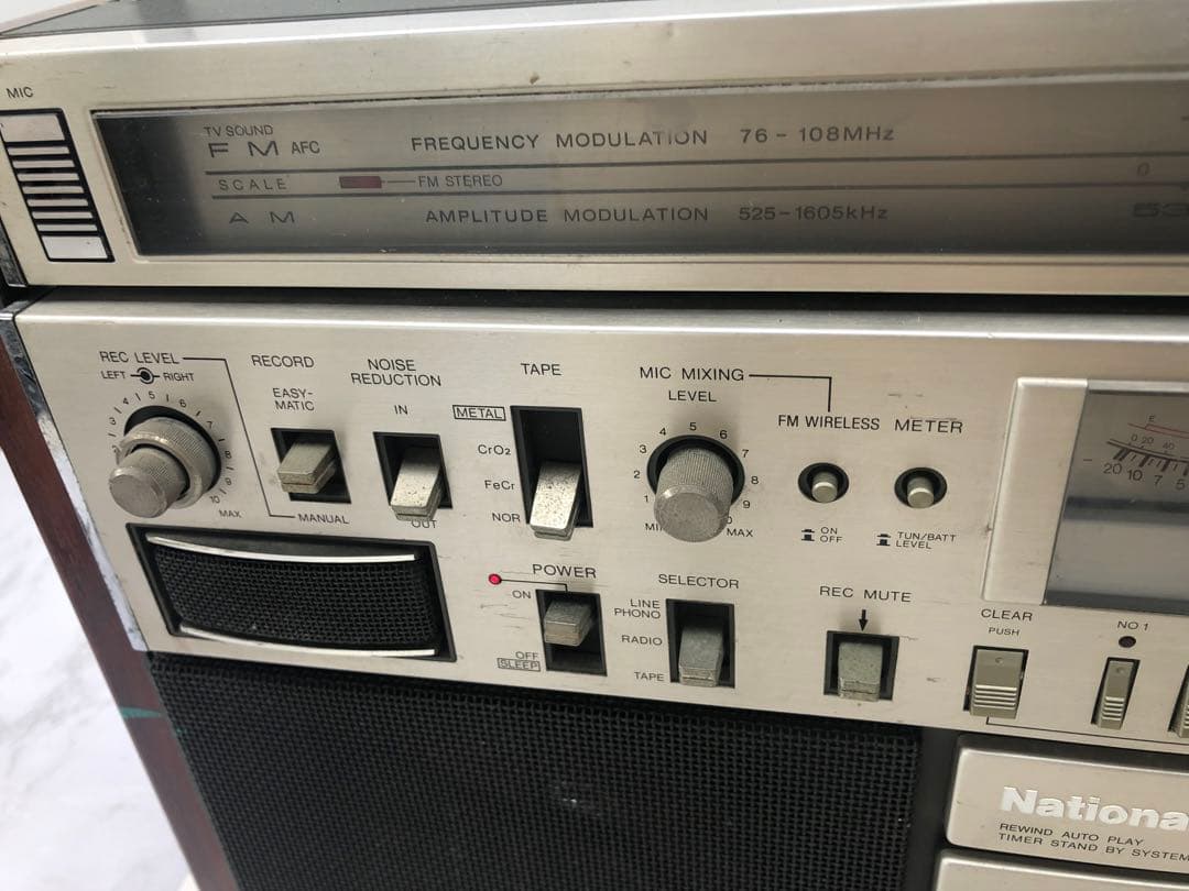 NationalナショナルRX-5700ラジカセ動作品(D95)