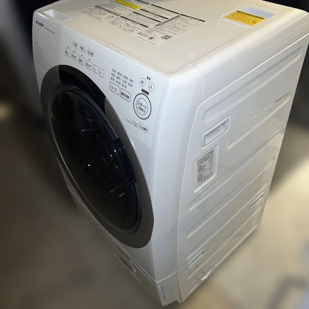 ⭐︎お買い得/SHARP/ドラム式乾燥機付き洗濯機/絶好調/完動品