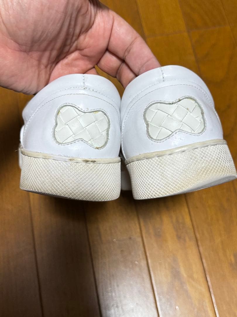 Bottega Veneta ホワイト スリッポン