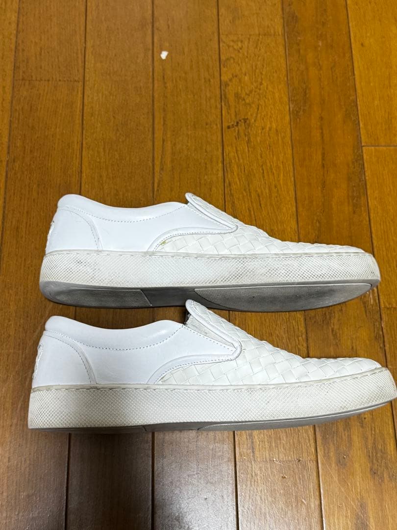 Bottega Veneta ホワイト スリッポン