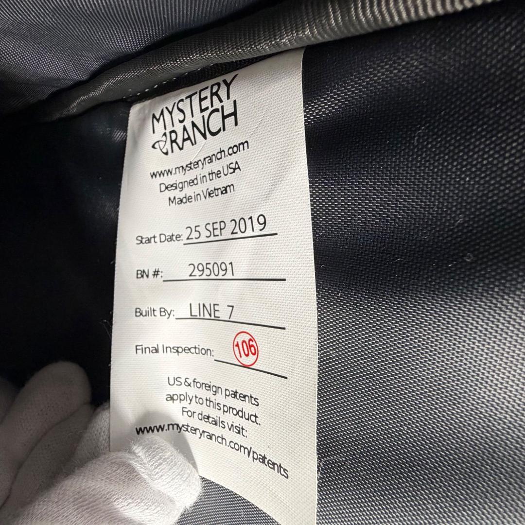 15456✨ミステリーランチ 3WAY ブリーフケース リュック 黒