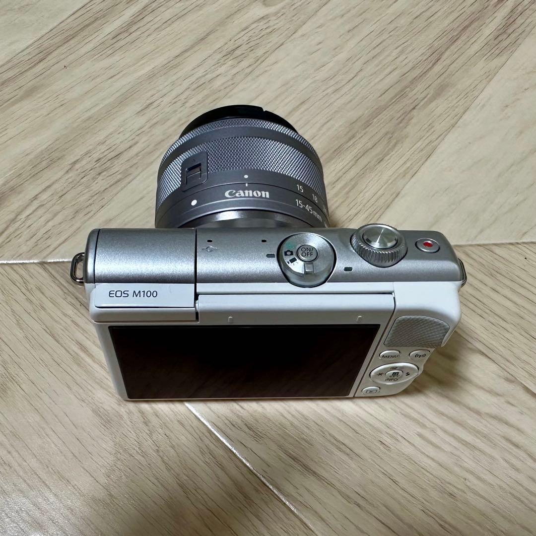 Canon EOS M100 ミラーレスカメラ 15-45mm