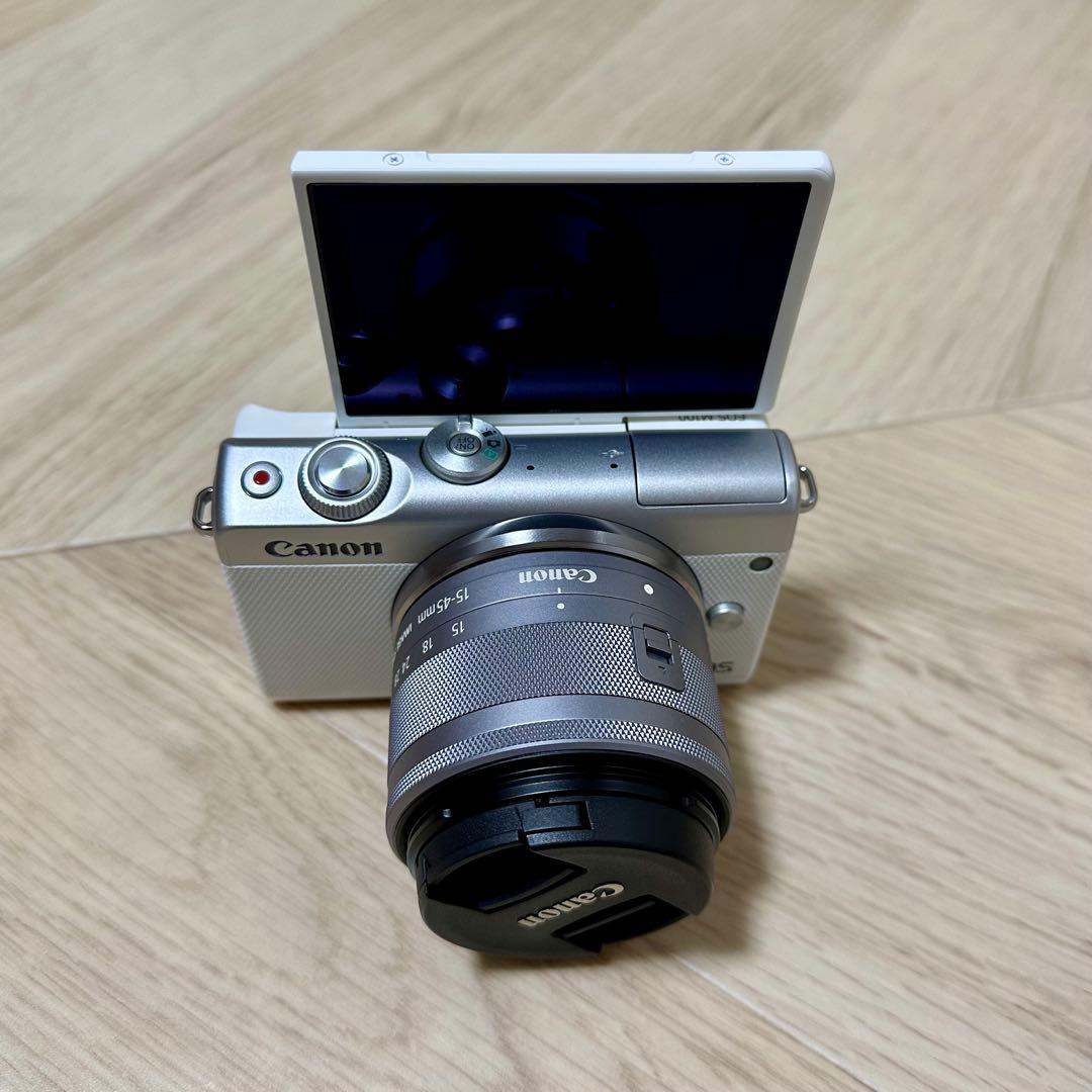 Canon EOS M100 ミラーレスカメラ 15-45mm