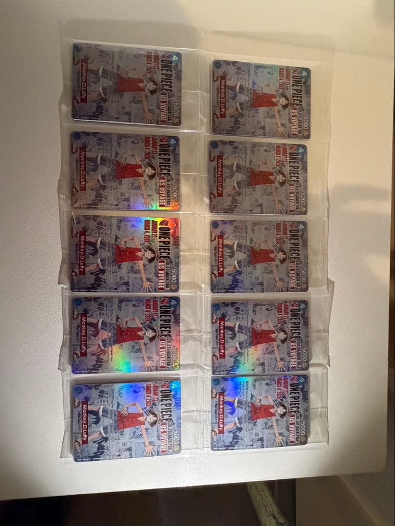 【未開封】ワンピースカード ルフィ バスケ カレッジ　プロモーションカード