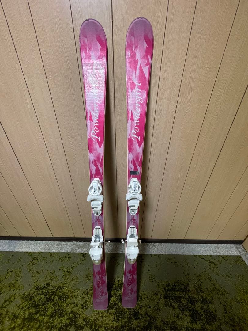 Ogasaka Powder girl ピンク バインディング付き 155cm