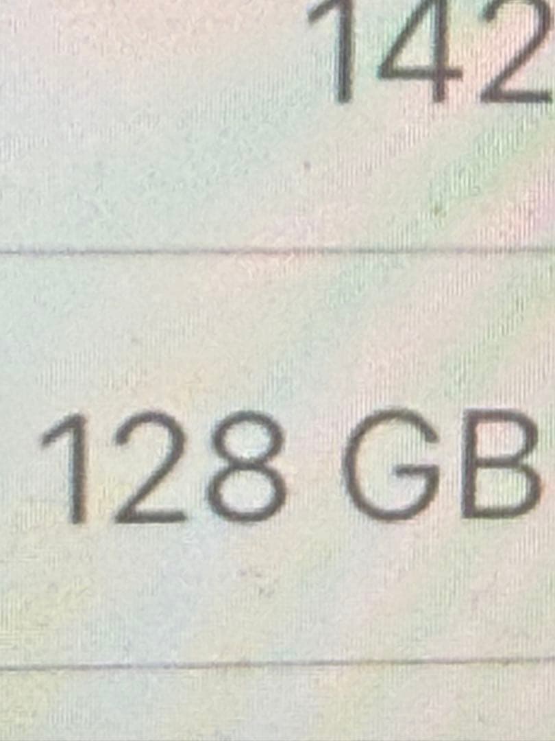 iPhoneXR 本体 128GB