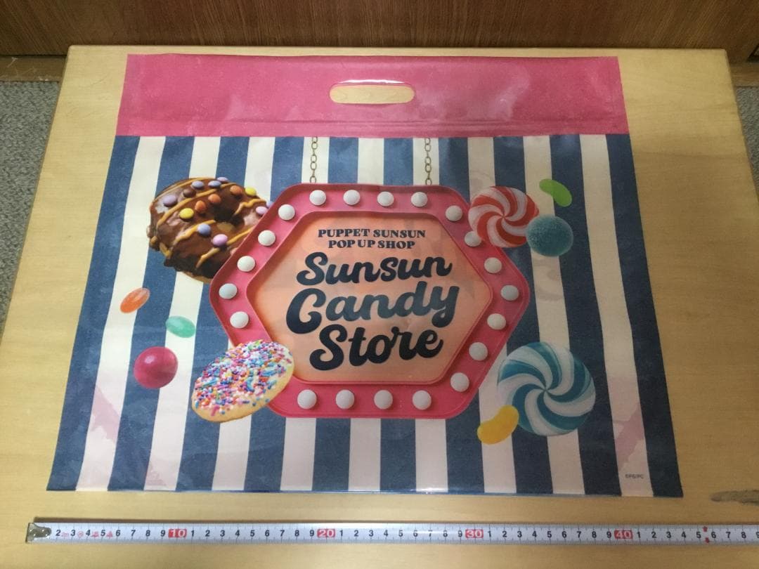 パペットスンスン　ぬいぐるみ　ノンノン　ゾンゾン　キャンディストア　ポップアップ