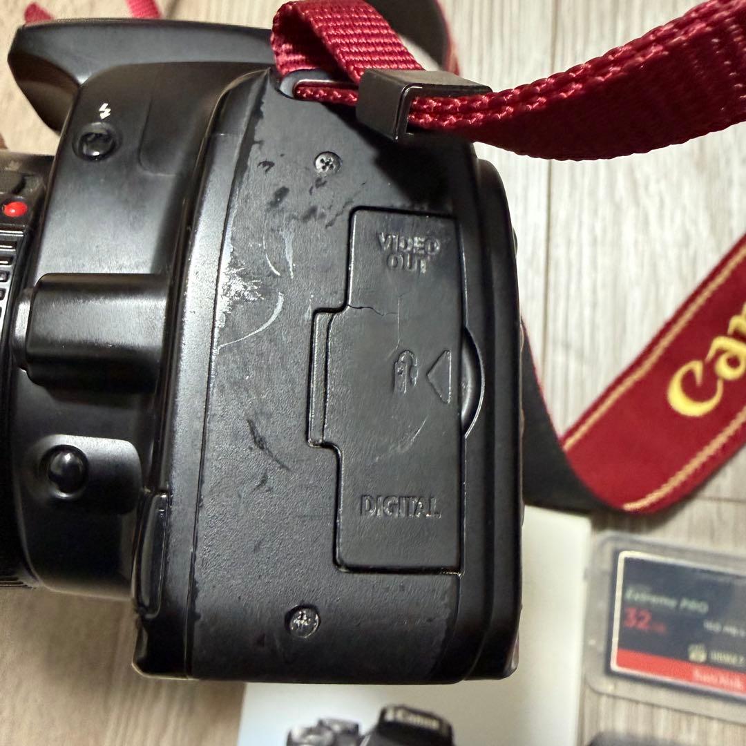 Canon EOS Kiss Digital X 一眼レフ セット 動作確認済