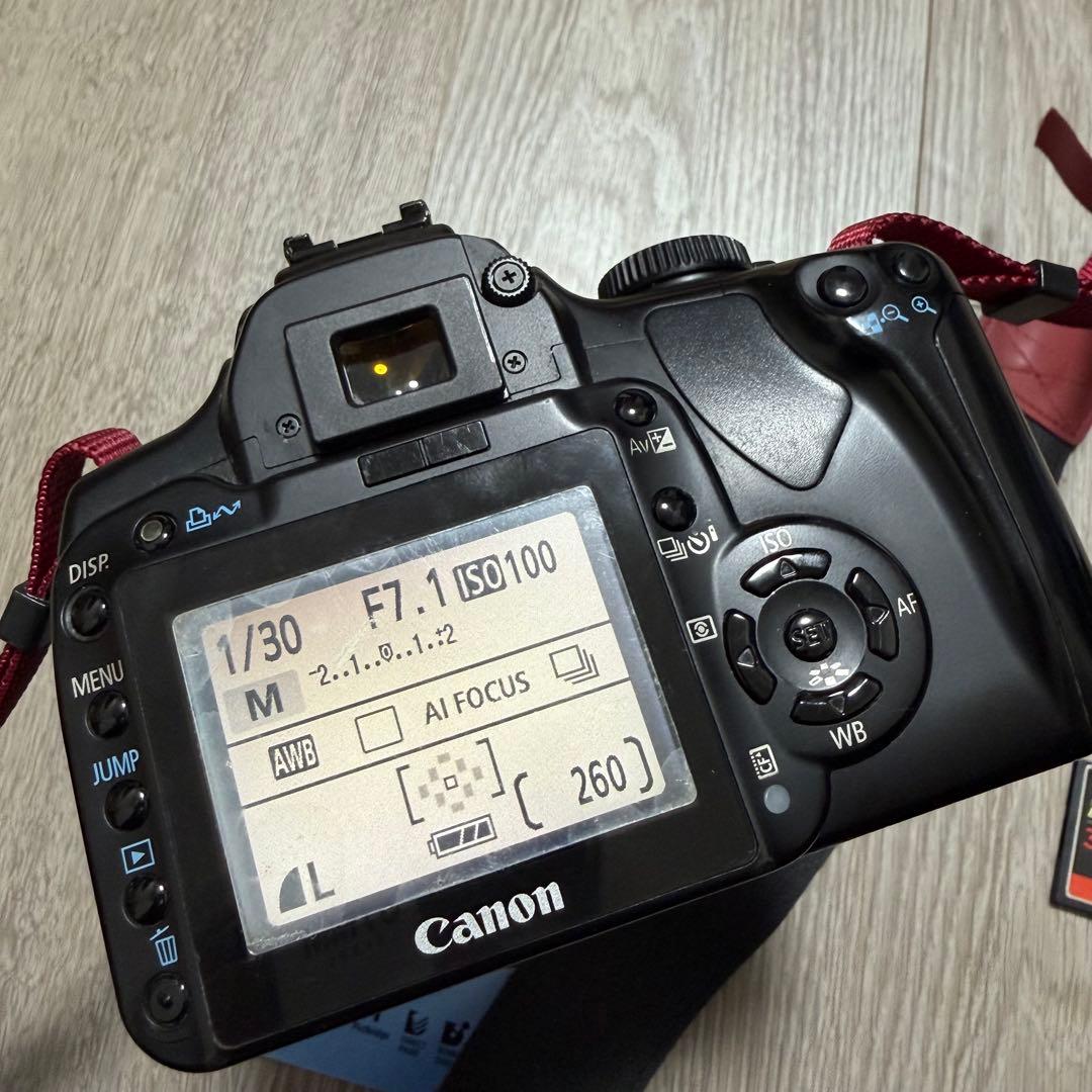 Canon EOS Kiss Digital X 一眼レフ セット 動作確認済