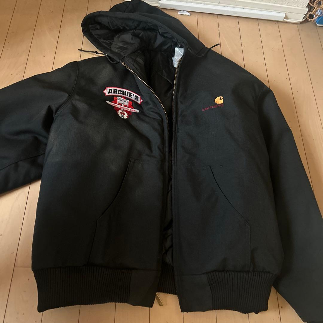 carhartt カーハート アクティブジャケット 企業ロゴ USA 2XL