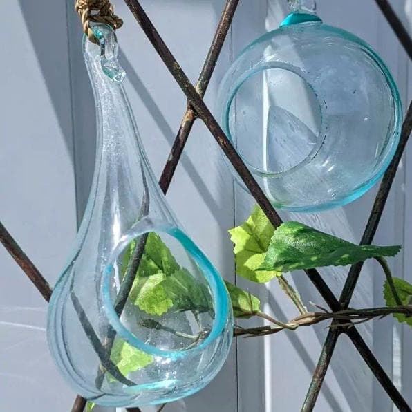 【全13点おまとめ売り】ドラム缶ポット3個＆テラリウムガラスポット2種×5個