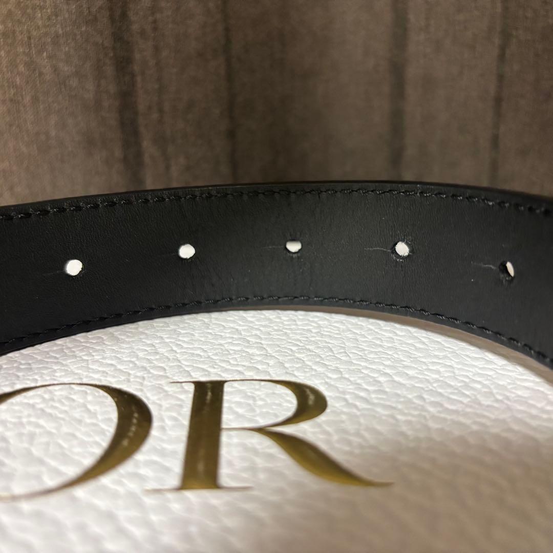 ロエベ　リバーシブル アナグラム ベルト（スムースカーフ）