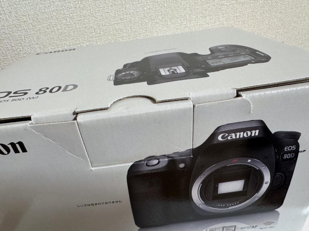 Canon EOS 80D デジタル一眼レフカメラ 本体（箱付）