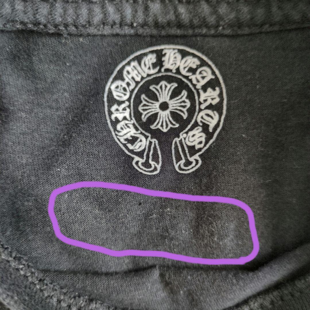 クロムハーツ CHROME HEARTS ブラック 半袖 Tシャツ サイズ8