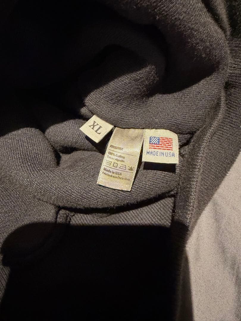 トップス 2020 VISION DOUBLE LAYERED HOODIE BLACK