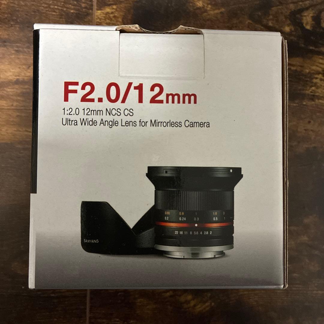 【土日限定値下げ】SAMYANG F2.0/12mm ncs cs Xマウント