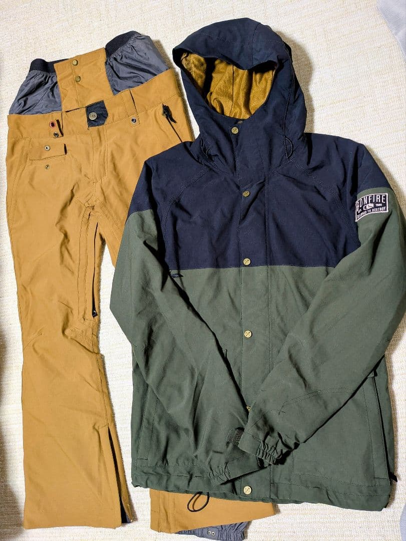 BONFIRE メンズ スノボードスノボースキーウェア　サイズM