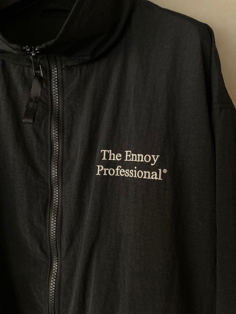 ENNOY NYLON TRACK JACKET シャカシャカ2024 黒XL