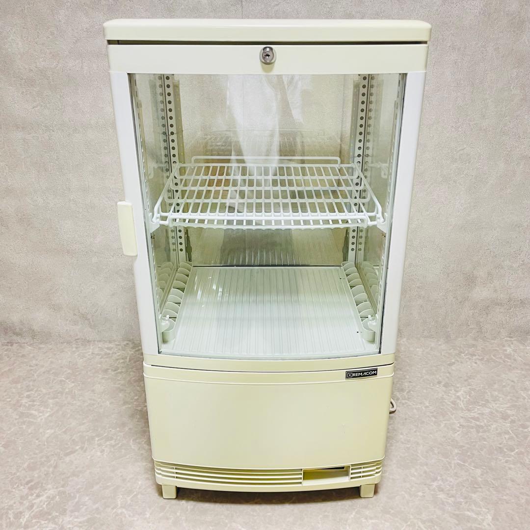 美品　卓上　冷蔵ショーケース　冷蔵庫　RCS-4G63SL 63L 大型　飲料