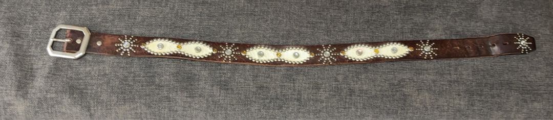 ＨＴＣブラウンレザーベルトサイズ３２