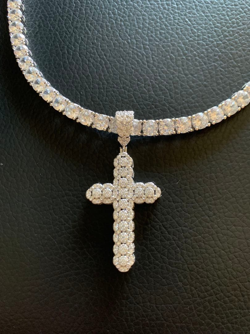 avalanche テニスチェーン　50センチ　➕　ペンダント　ネックレス