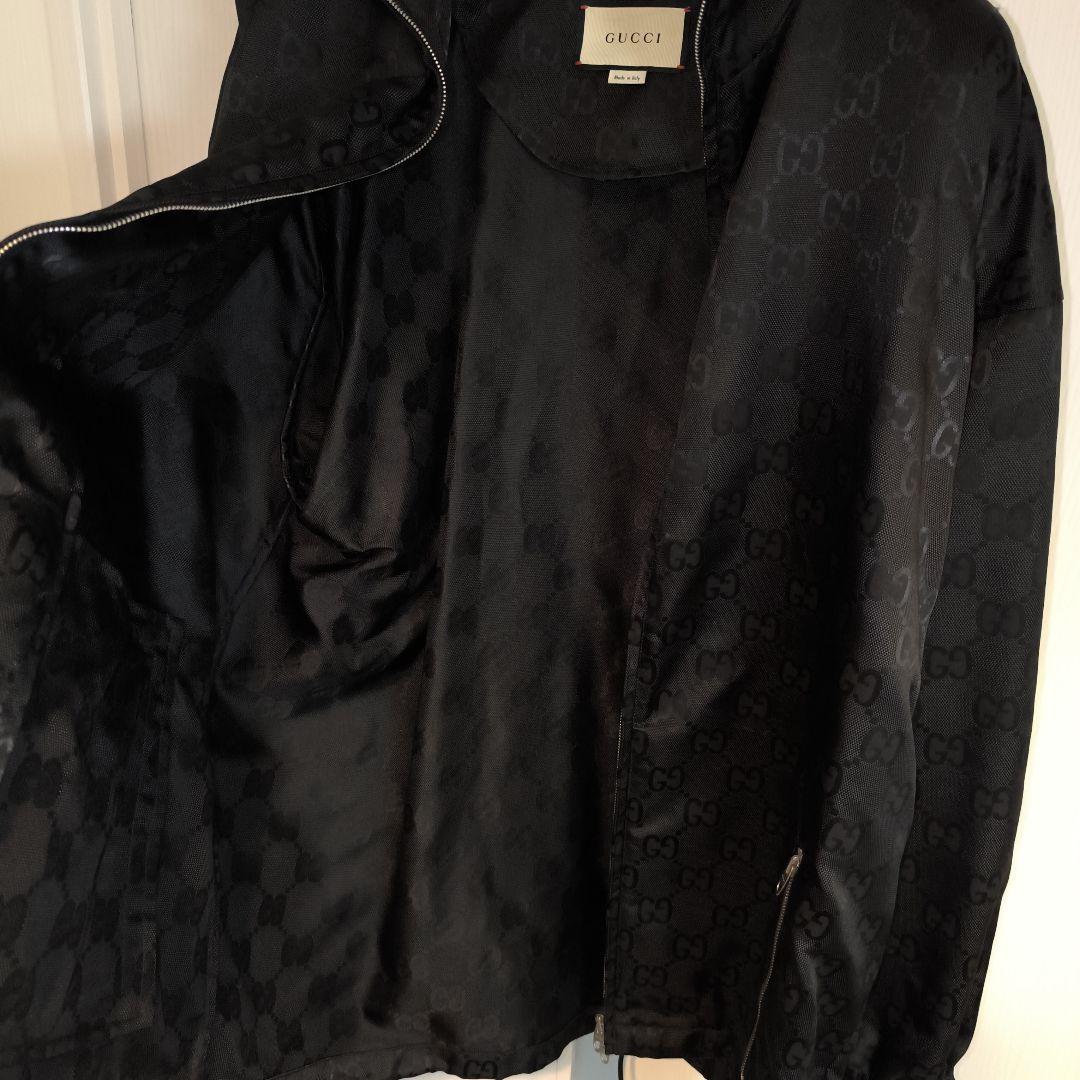 GUCCI ブラック ナイロンジャケット（付属品有り）