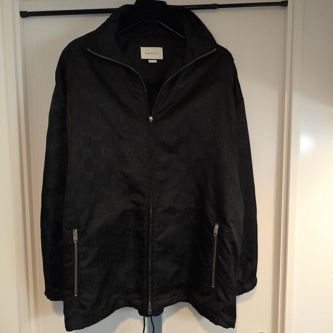 GUCCI ブラック ナイロンジャケット（付属品有り）