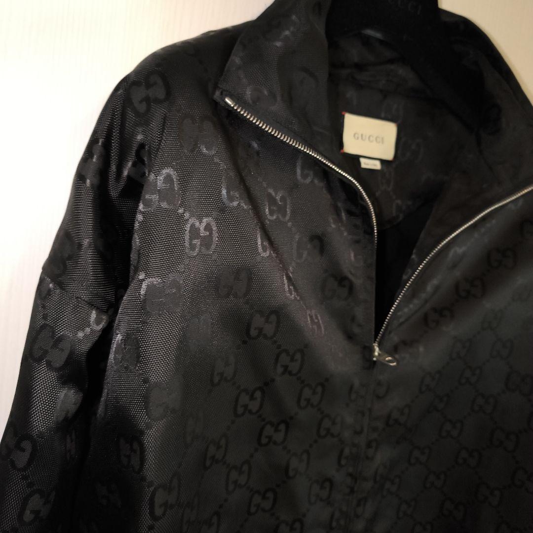 GUCCI ブラック ナイロンジャケット（付属品有り）
