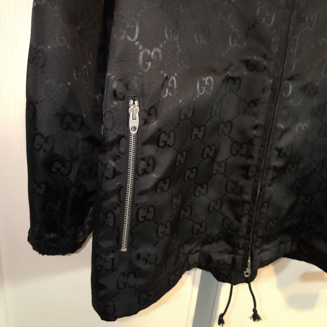 GUCCI ブラック ナイロンジャケット（付属品有り）