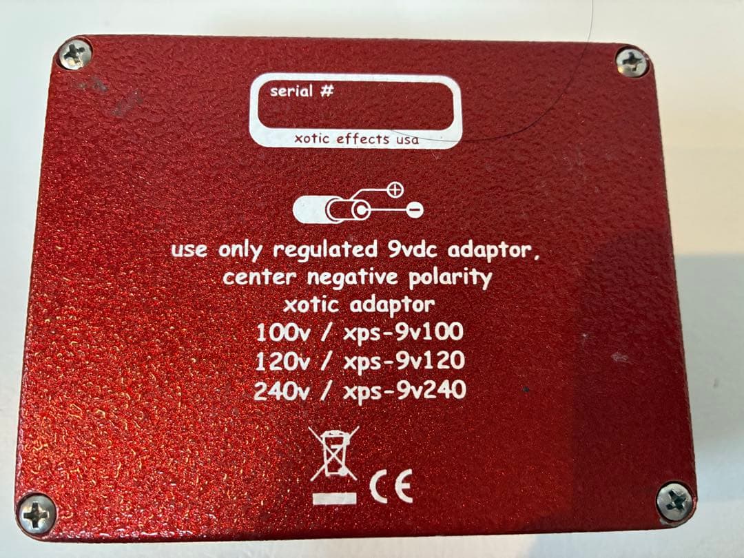 ギター XOTIC BB Plus