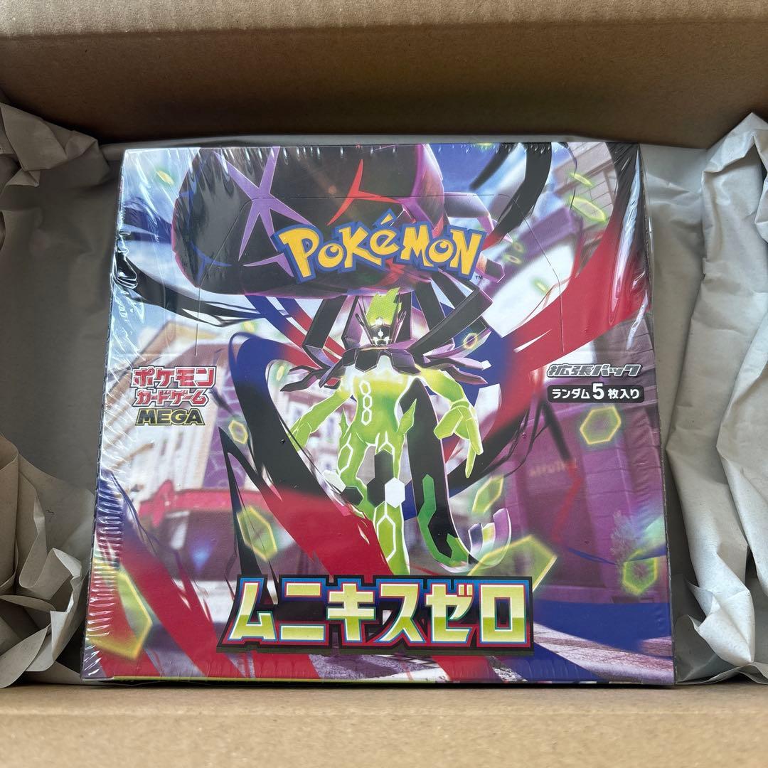 ポケモンカードゲーム MEGA ムニキスゼロ シュリンク付き ポケセン産