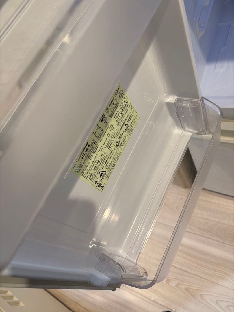 シャープ 冷蔵庫 SJ-D14C-W 137L 2ドア 右・左開き付け替えタイプ