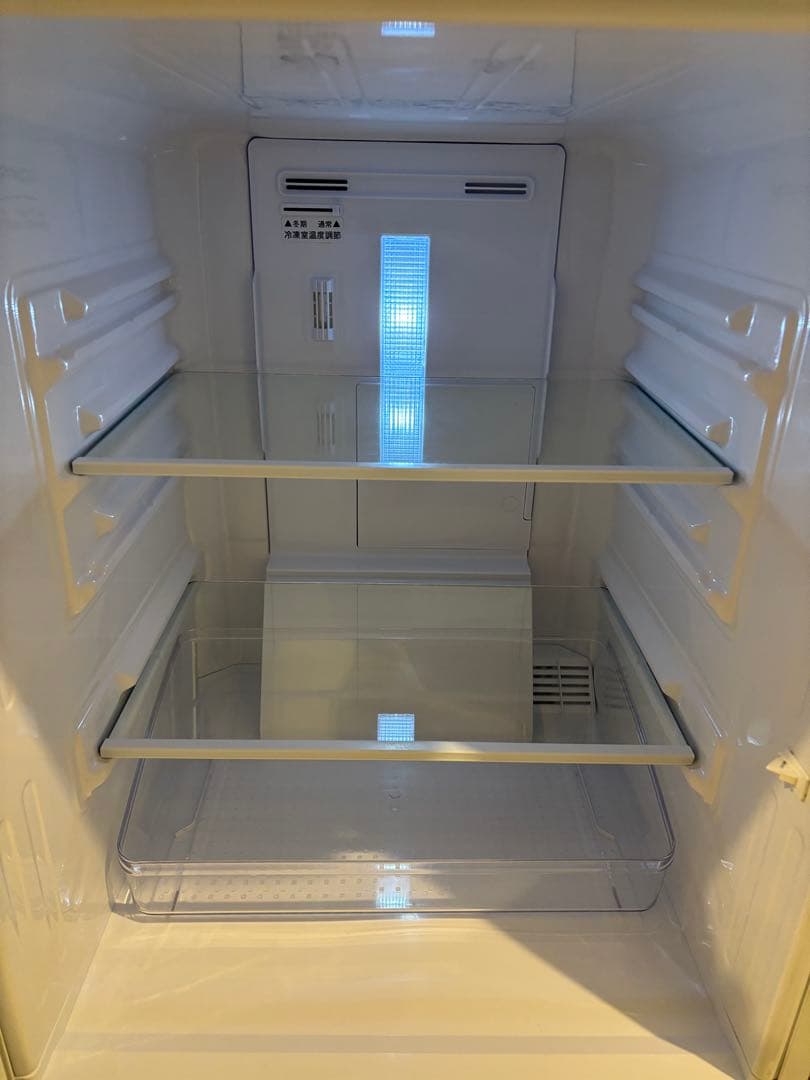 シャープ 冷蔵庫 SJ-D14C-W 137L 2ドア 右・左開き付け替えタイプ