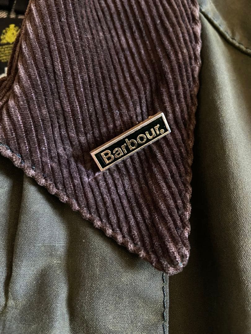 バブアー BEDALE バッチ付属