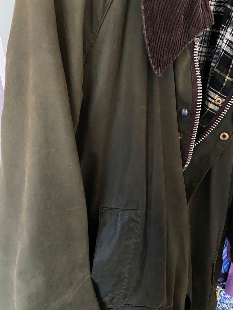 バブアー BEDALE バッチ付属